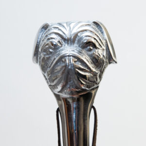 Shoehorn with Pug Head
