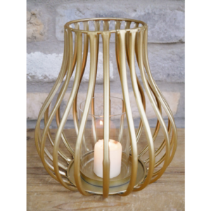 Gold Candle Holder