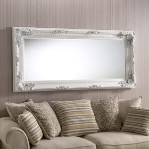 Swept Ornate Mirror