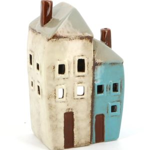 Two Cottage Tealight Holder