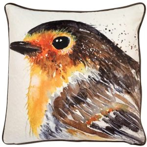 Rural Robin Cushion
