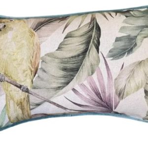 Pastel Parrot Cushion