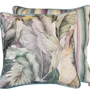 Pastel Toucan Cushion
